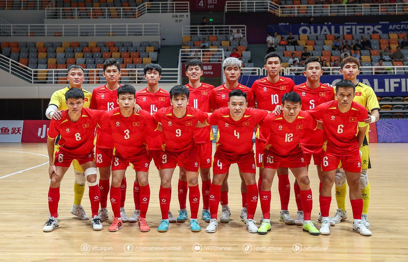 Tuyển nam Futsal Việt Nam vươn lên top 20 thế giới. (Nguồn: VFF)