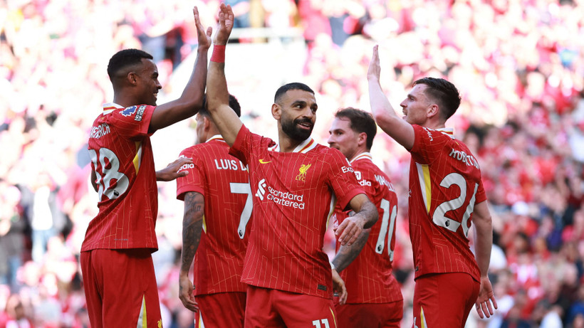 Liverpool giành chức vô địch Premier League 2024-25.