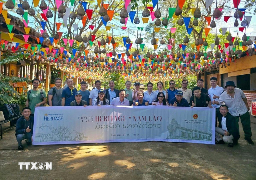 Lào đẩy mạnh quảng bá du lịch. (Ảnh: TTXVN phát)