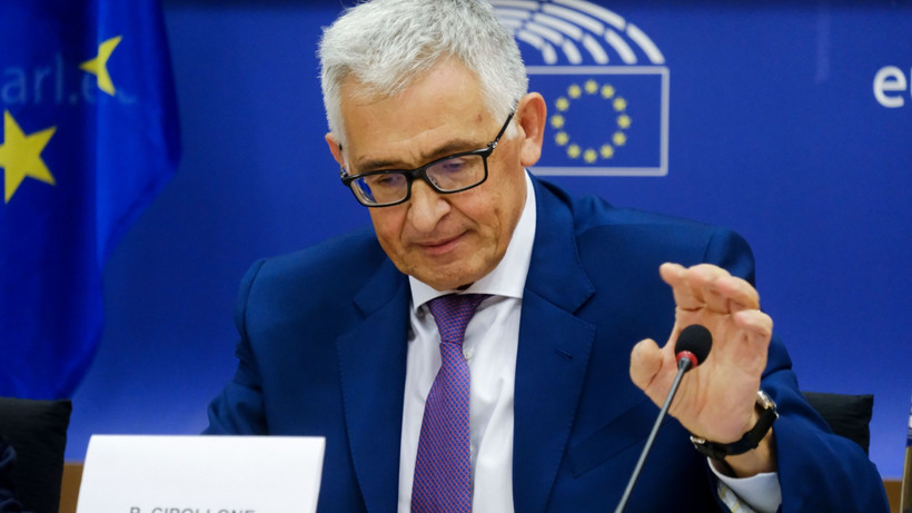 Ông Piero Cipollone, thành viên hội đồng quản trị ECB.