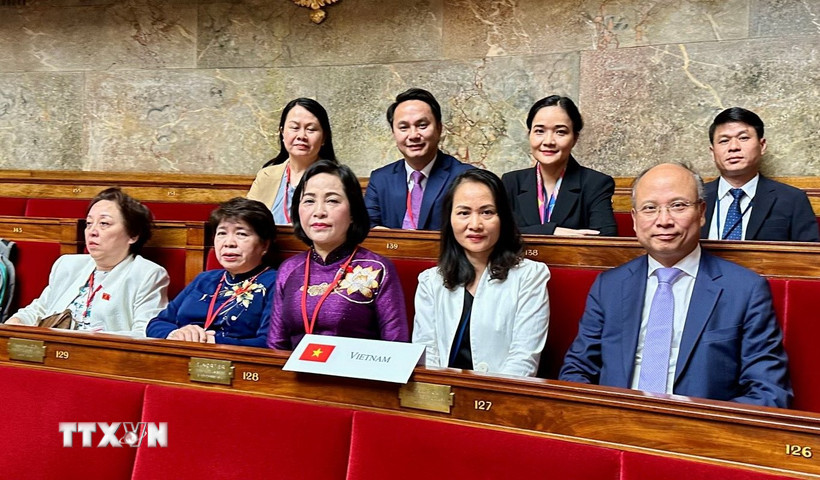 Đoàn Việt Nam do Phó Chủ tịch Quốc hội Nguyễn Thị Thanh dẫn đầu, tham dự sự kiện, khẳng định vị thế và vai trò tích cực trong Cộng đồng Pháp ngữ. (Ảnh: Thu Hà/TTXVN)