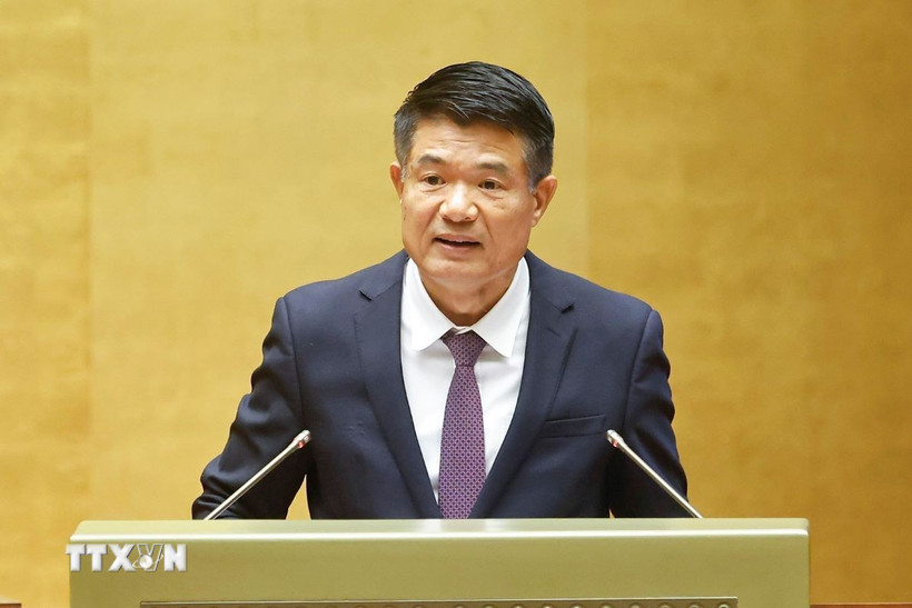 Viện trưởng Viện Kiểm sát Nhân dân Tối cao Nguyễn Huy Tiến. (Ảnh: Doãn Tấn/TTXVN)