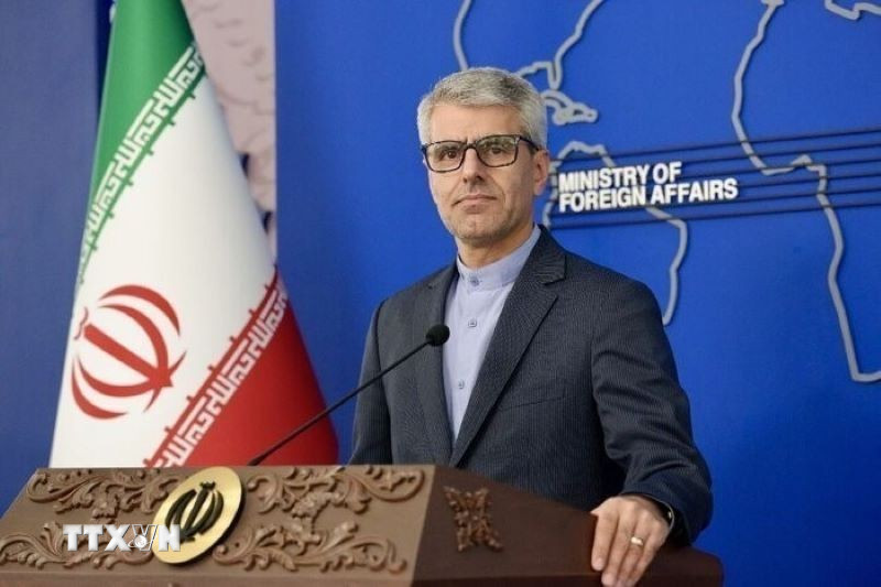 Người phát ngôn Bộ ngoại giao Iran Esmaeil Baghaei. (Ảnh: IRNA/TTXVN)