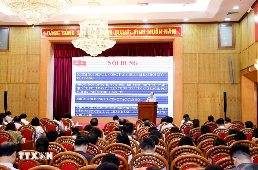 Quang cảnh hội nghị. (Ảnh: Phương Hoa/TTXVN)