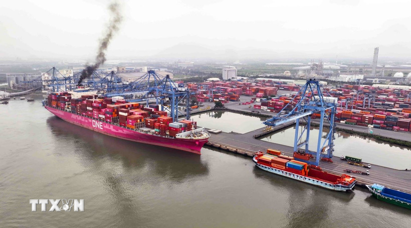 Tốc độ tăng trưởng thương mại của Việt Nam với Hàn Quốc đạt 9,3%. (Ảnh: Vũ Sinh/TTXVN)