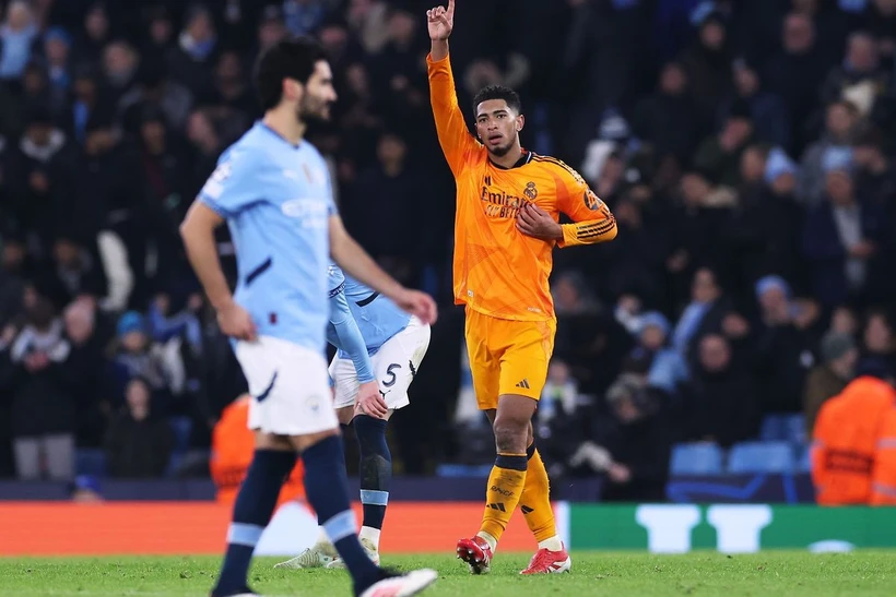 Real Madrid đánh bại Manchester City ngay tại Etihad. (Nguồn: Getty Images)