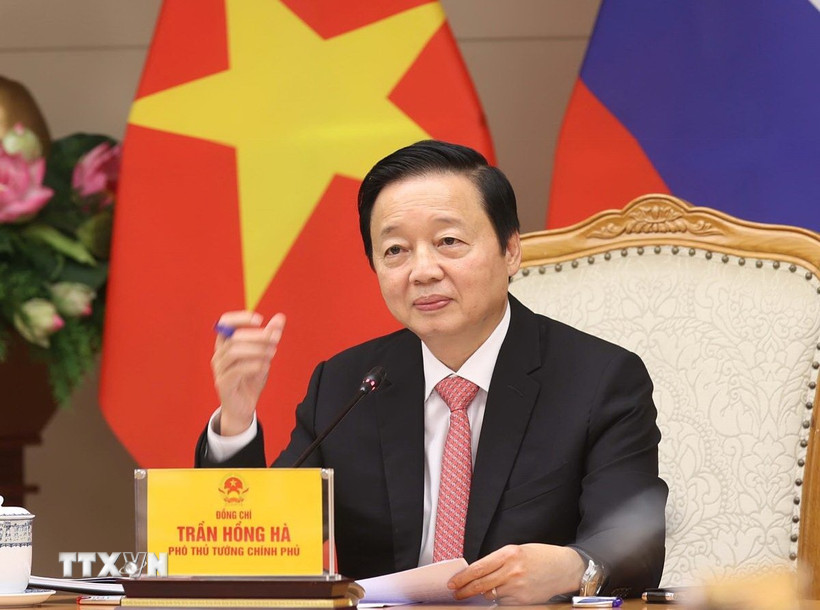 Phó Thủ tướng Trần Hồng Hà. (Ảnh: An Đăng/TTXVN)