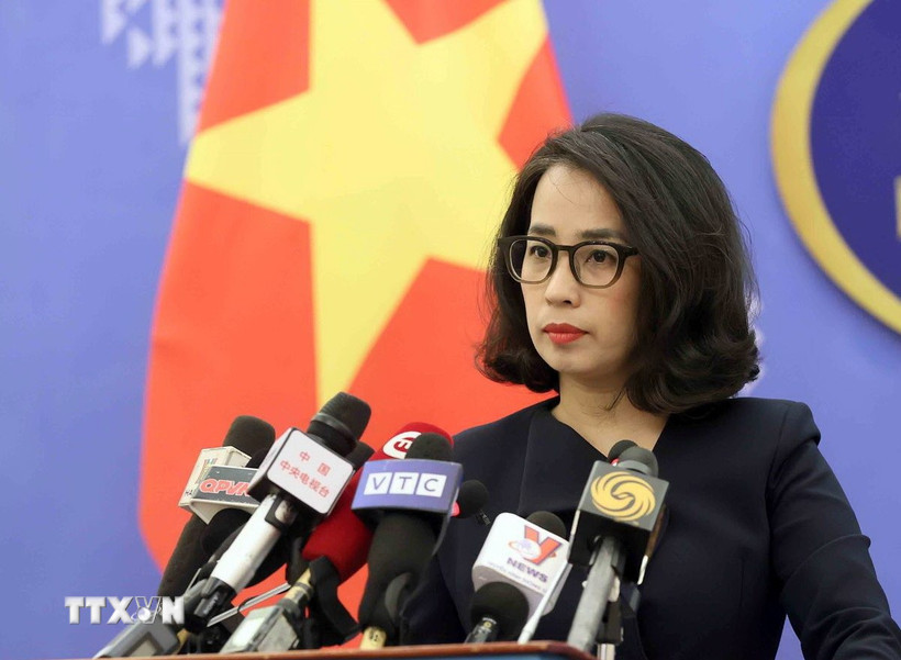 【写真】ファム・トゥ・ハン外務省報道官（ベトナム通信社）