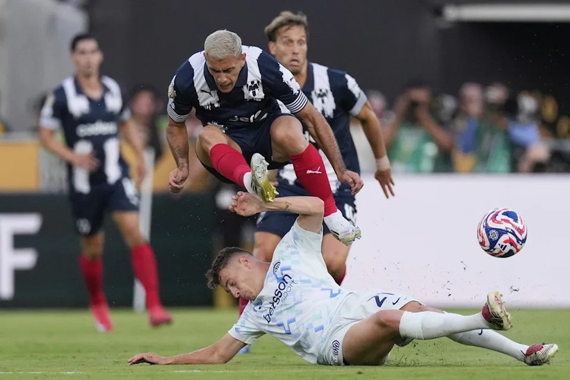 Inter (áo trắng) chia điểm ngày ra quân FIFA Club World Cup 2025. (Nguồn: AP)