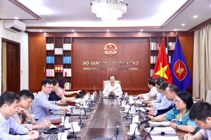 Quang cảnh cuộc họp. (Nguồn: Bộ Giáo dục và Đào tạo)