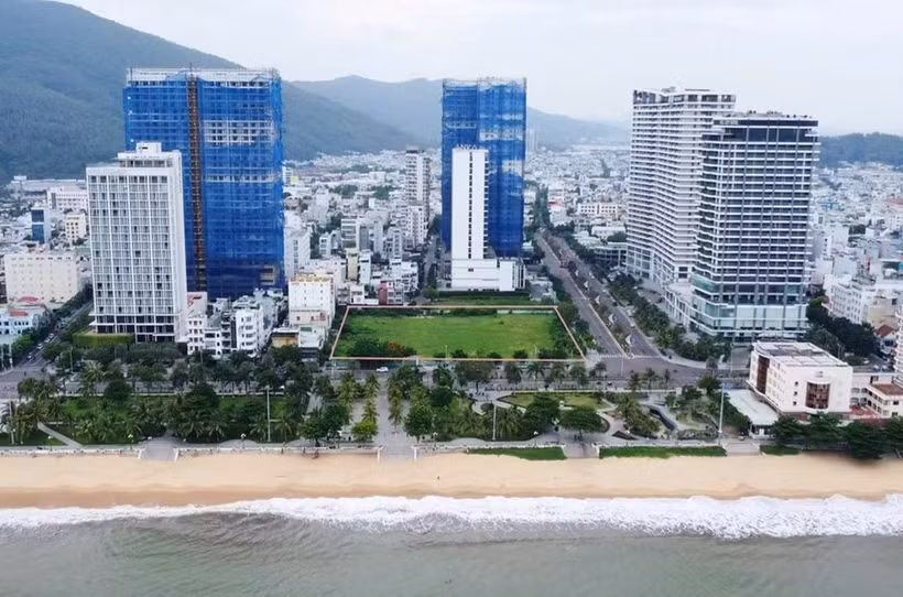 Khu đất K200, phường Quy Nhơn Nam, tỉnh Gia Lai. (Ảnh: Báo Gia Lai)