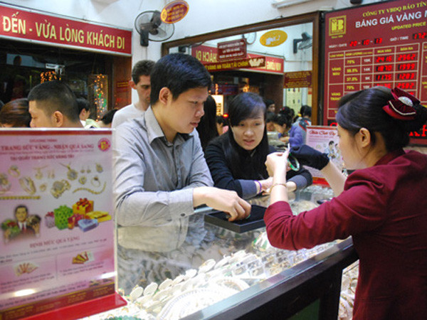 Giá vàng trong nước hồi phục trở lại sau khi chạm đáy của tuần ảnh 1