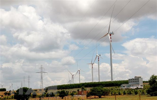 Nguồn điện gió được huy động trung bình trong tuần vừa qua đạt 45,6 triệu kWh. (Ảnh: Đức Duy/Vietnam+) Huy động tối ưu nguồn thủy điện, đảm bảo kế hoạch cung cấp năng lượng ảnh 3
