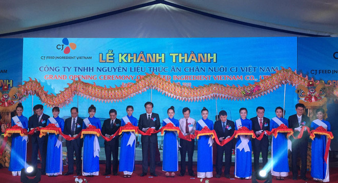 Tập đoàn CJ khánh thành nhà máy thức ăn chăn nuôi tại Vũng Tàu ảnh 1