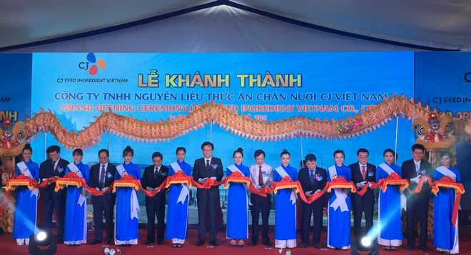 Tập đoàn CJ khánh thành nhà máy thức ăn chăn nuôi tại Vũng Tàu ảnh 1