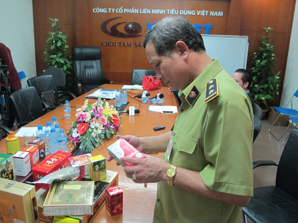 Đồng loạt kiểm tra hoạt động kinh doanh đa cấp của VietNet tại Hà Nội ảnh 1