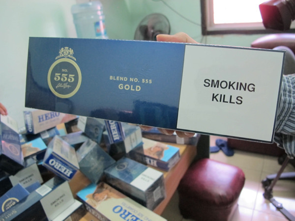 Bắt giữ đối tượng vận chuyển 350 bao thuốc lá ngoại nhập lậu ảnh 3