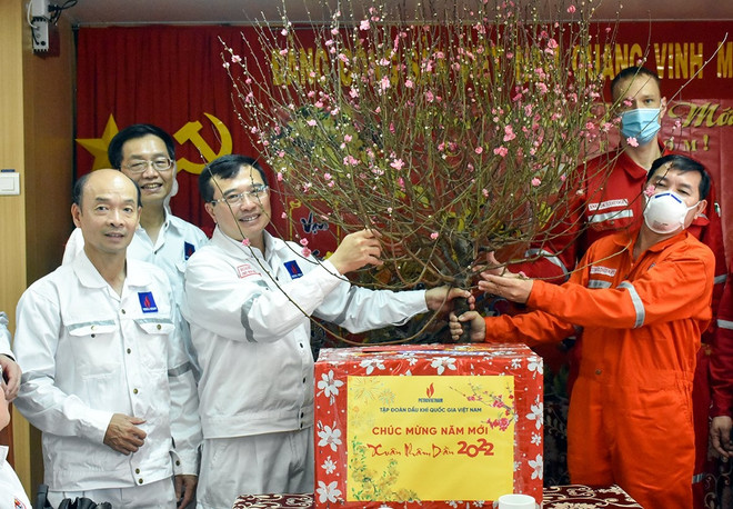 Nghĩa tình Dầu khí: Mang Tết an vui đến với người lao động ảnh 1