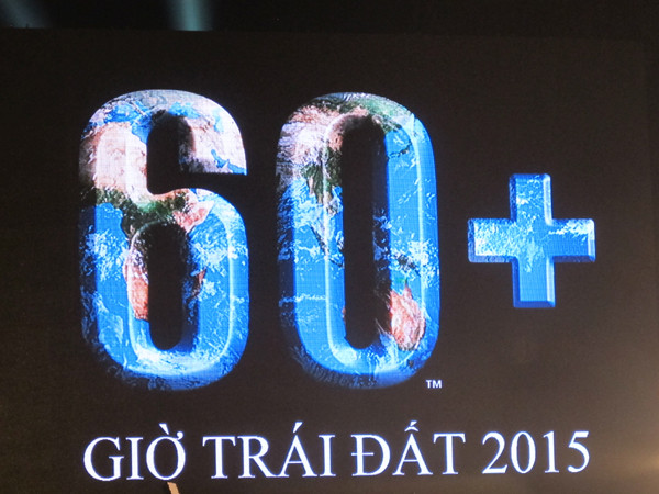 Hà Nội chính thức tắt đèn hưởng ứng chiến dịch Giờ Trái đất 2015 ảnh 1