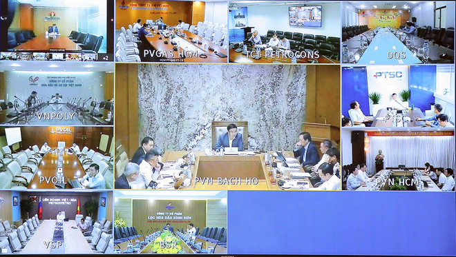 Petrovietnam tăng cường quản trị, điều hành hoạt động sản xuất-kinh doanh theo chuỗi. (Ảnh: PV/Vietnam+) A1.jpg