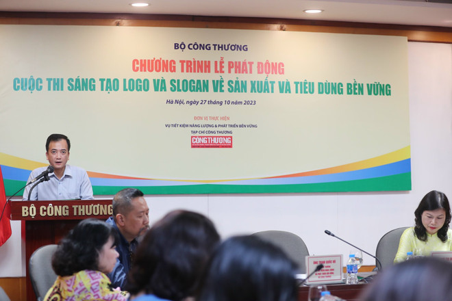 Phát động cuộc thi sáng tạo logo về sản xuất và tiêu dùng bền vững ảnh 2