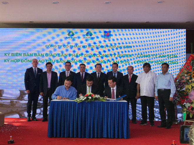 PVTEX ra mắt sợi Anpoly, tiến tới vận hành toàn bộ nhà máy vào 2019 ảnh 1