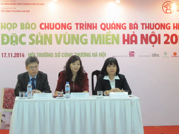 Lần đầu tiên quảng bá thương hiệu đặc sản vùng miền Hà Nội ảnh 1