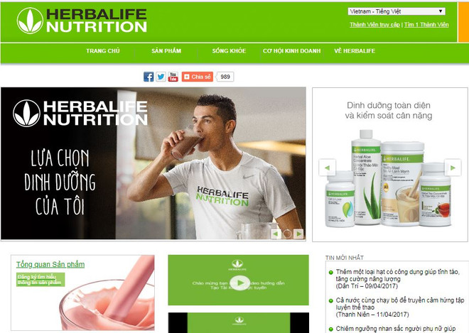 Xử phạt Công ty Herbalife Việt Nam 140 triệu do vi phạm về đa cấp ảnh 1