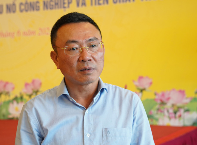 Ông Tô Xuân Bảo,Cục trưởng Cục Kỹ thuật an toàn và Môi trường công nghiệp (Bộ Công Thương). (Ảnh: Đức Duy/Vietnam+) Vận hành linh hoạt thủy điện trong bối cảnh nhiều hồ thiếu nước ảnh 2