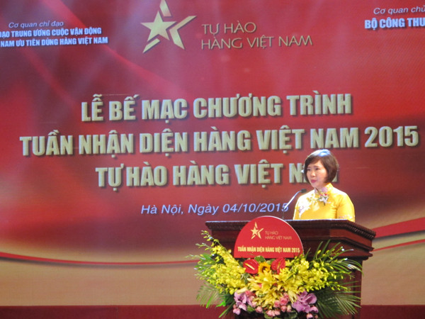 Gần 130 hợp đồng được ký kết trong Tuần nhận diện hàng Việt 2015 ảnh 2