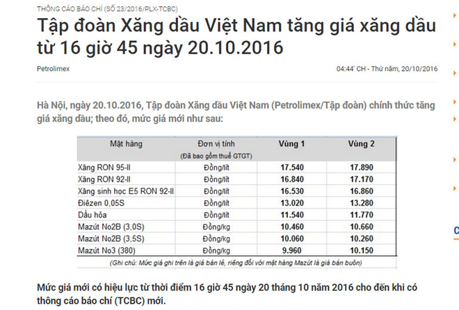 Quỹ bình ổn của Petrolimex tiếp tục tăng giữa 2 kỳ điều chỉnh giá ảnh 1