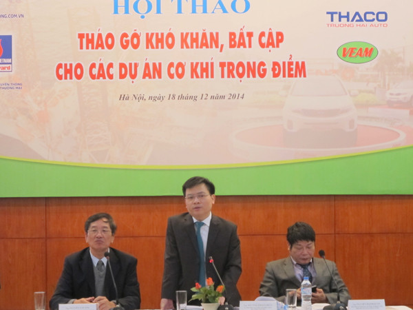 Phát triển ngành cơ khí: "Chính sách phải đi liền với tín dụng" ảnh 1