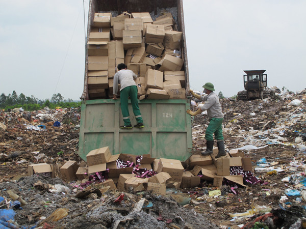 Hà Nội tịch thu, tiêu hủy hơn 7 tấn mỹ phẩm đã quá hạn sử dụng ảnh 3