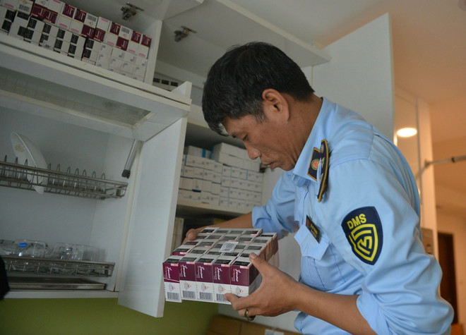 Tạm giữ lượng lớn thuốc tây không đủ hóa đơn chứng từ tại Hà Nội ảnh 1