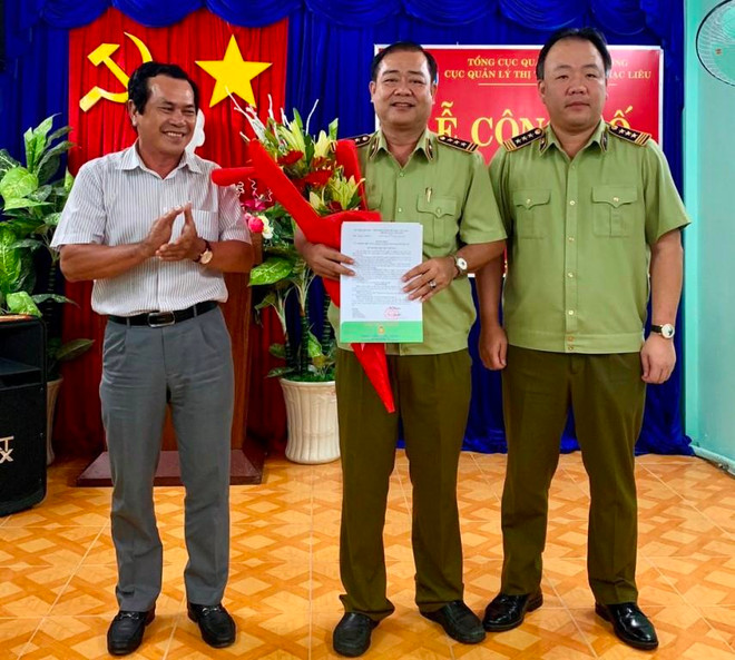 Bổ nhiệm Cục trưởng Cục Quản lý thị trường tỉnh Bạc Liêu ảnh 1
