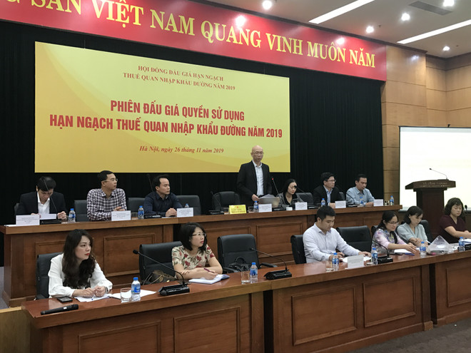 Hơn 26% số lượng đường trong hạn ngạch 2019 được đấu giá thành công ảnh 1