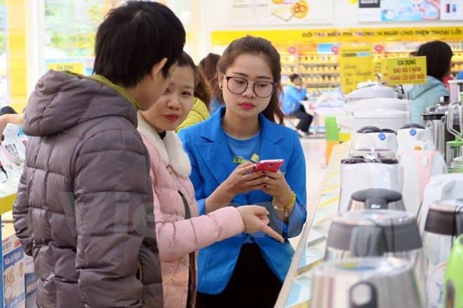 Ảnh chỉ mang tính minh họa. (Nguồn: PV/Vietnam+) Bãi bỏ thông tư về dán nhãn năng lượng gây khó cho doanh nghiệp ảnh 1