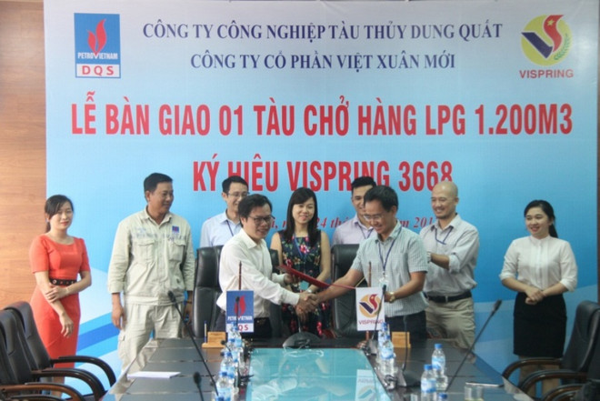 Công ty DQS chính thức bàn giao tàu LPG 1.200m3 cho chủ đầu tư ảnh 2