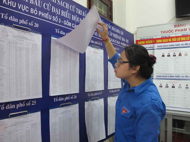 Cảm xúc của những bạn trẻ lần đầu tiên thực hiện quyền bầu cử ảnh 1