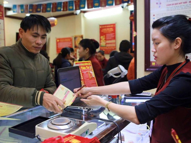 Giá vàng trong nước nhích nhẹ theo diễn biến chung của thế giới ảnh 1