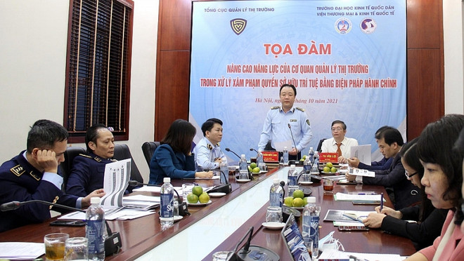 Chống xâm phạm sở hữu trí tuệ là nhiệm vụ chính của quản lý thị trường ảnh 1