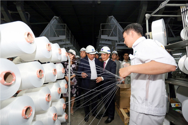 Xơ sợi Đình Vũ: Tiến bước vững chắc trên chặng đường vận hành trở lại ảnh 1