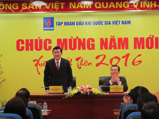 Chủ tịch nước: Kết quả sản xuất của PVN giúp ổn định kinh tế vĩ mô ảnh 1