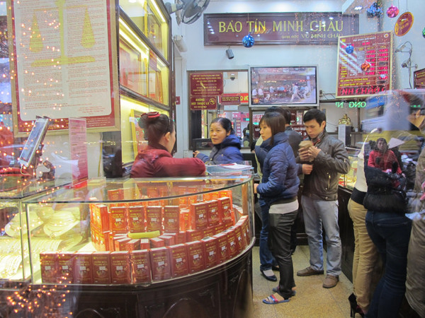 Giá vàng SJC và thương hiệu Rồng Thăng Long cùng quay đầu giảm ảnh 1