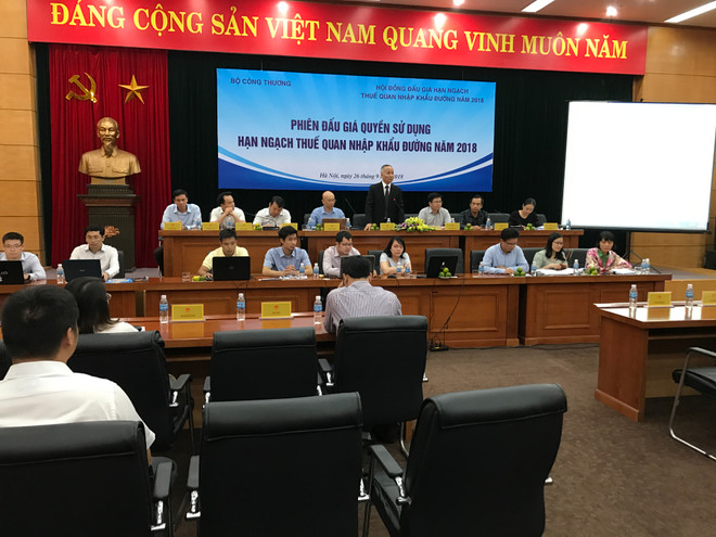 Bộ Công Thương công bố kết quả đấu giá 94.000 tấn đường nhập khẩu ảnh 1