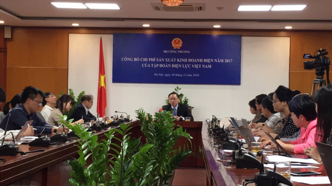 EVN lãi gần 2.800 tỷ đồng từ sản xuất, kinh doanh điện trong năm 2017 ảnh 1
