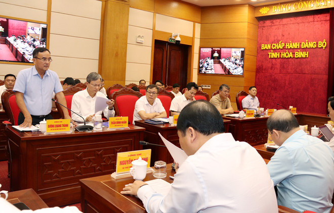 Tháo gỡ khó khăn để thi công trở lại thủy điện Hòa Bình mở rộng ảnh 1