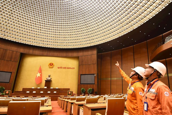 EVNHANOI sẵn sàng đảm bảo điện phục vụ Kỳ họp 6, Quốc hội khóa XV ảnh 1