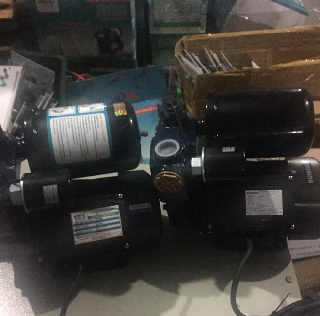Tạm giữ lô máy bơm nước nhập khẩu có dấu hiệu giả xuất xứ Việt Nam ảnh 1