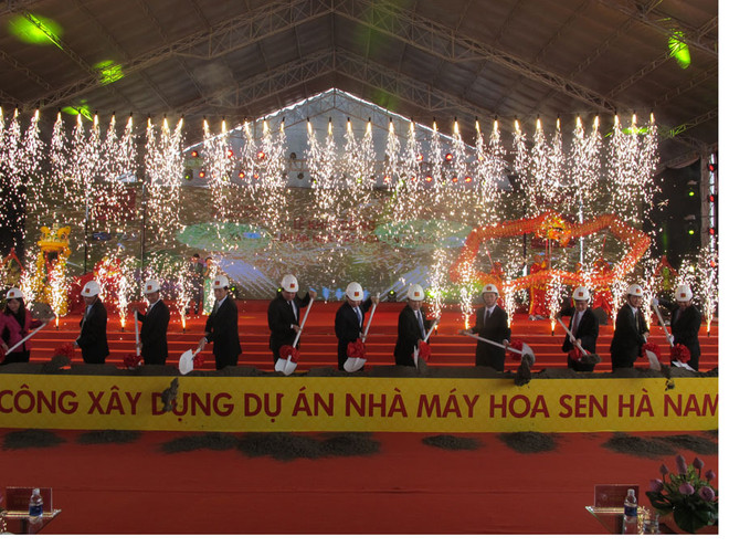 Tập đoàn Hoa Sen đầu tư 3.000 tỷ đồng xây dựng nhà máy tại Hà Nam ảnh 1